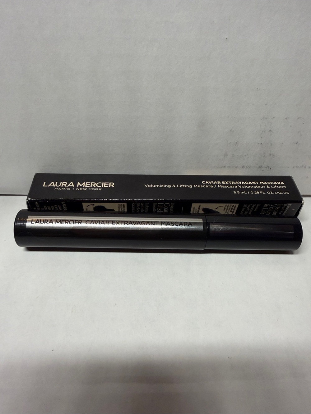 Laura Mercier Caviar Extravagant Mascara Full Size 0.28 oz (Black)